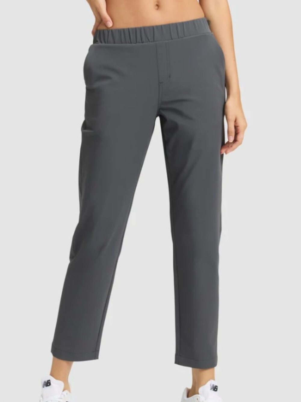 Cozy Earth Women's Always Cropped Pants Coal - Large